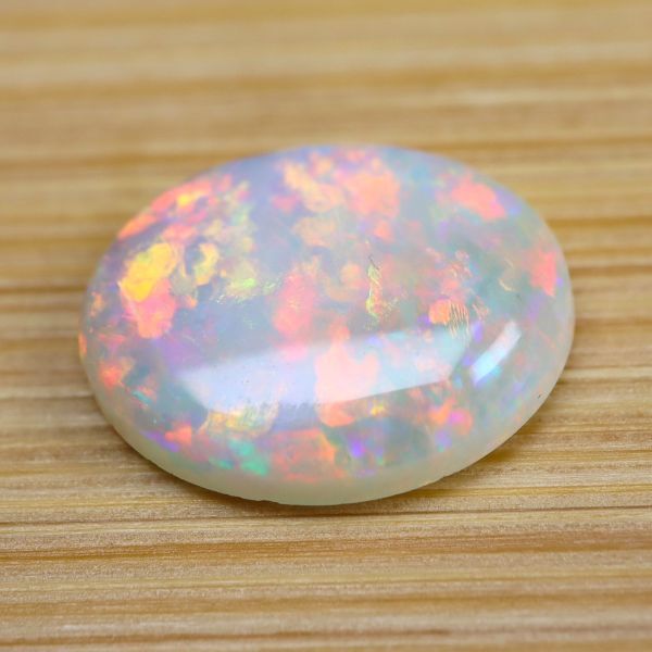  Австралия производство натуральный белый опал 1.36ct white opal