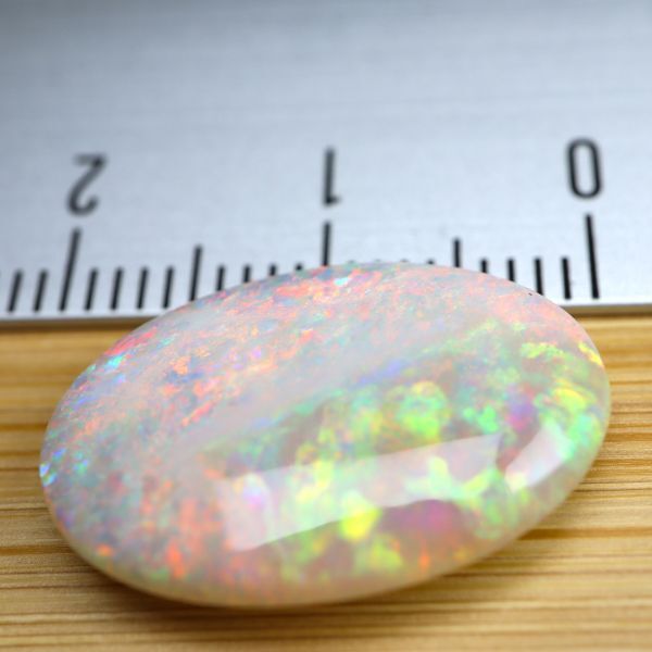  Австралия производство натуральный белый опал 6.53ct white opal