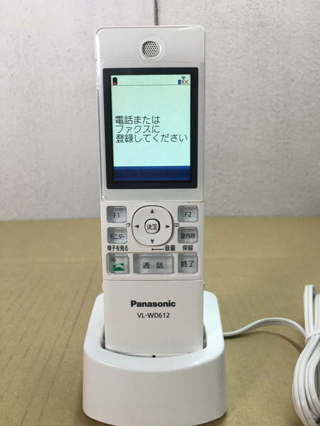 Panasonic VL-WD612 беспроводной монитор беспроводная телефонная трубка зарядное устройство простой работа OK C48