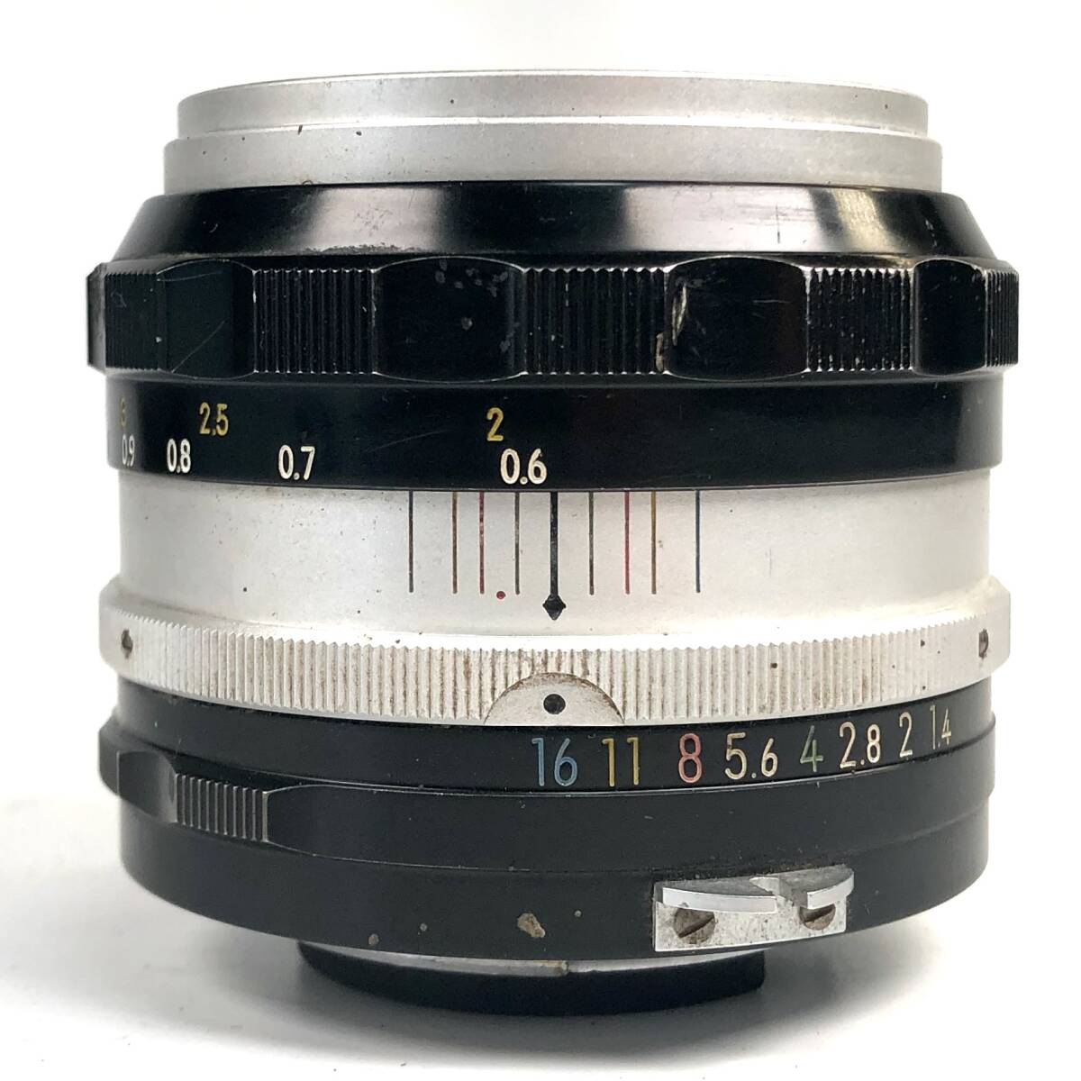 Nikon NIKKOR-S Auto 1:1.4 f=50mm Lens（日本光学/ニコン/ニッコール/標準レンズ/レトロ/JUNK）_画像4