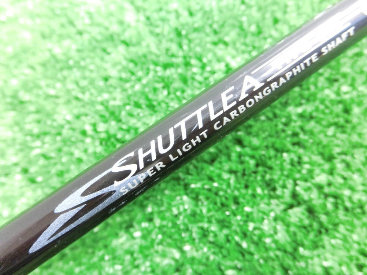 ♪maruman マルマン SHUTTLE A SUPER ROUND SOLE TYPE-MC シャトル A / 9番 アイアン 単品 純正カーボンシャフト FLEX-R ♪M1777の画像6