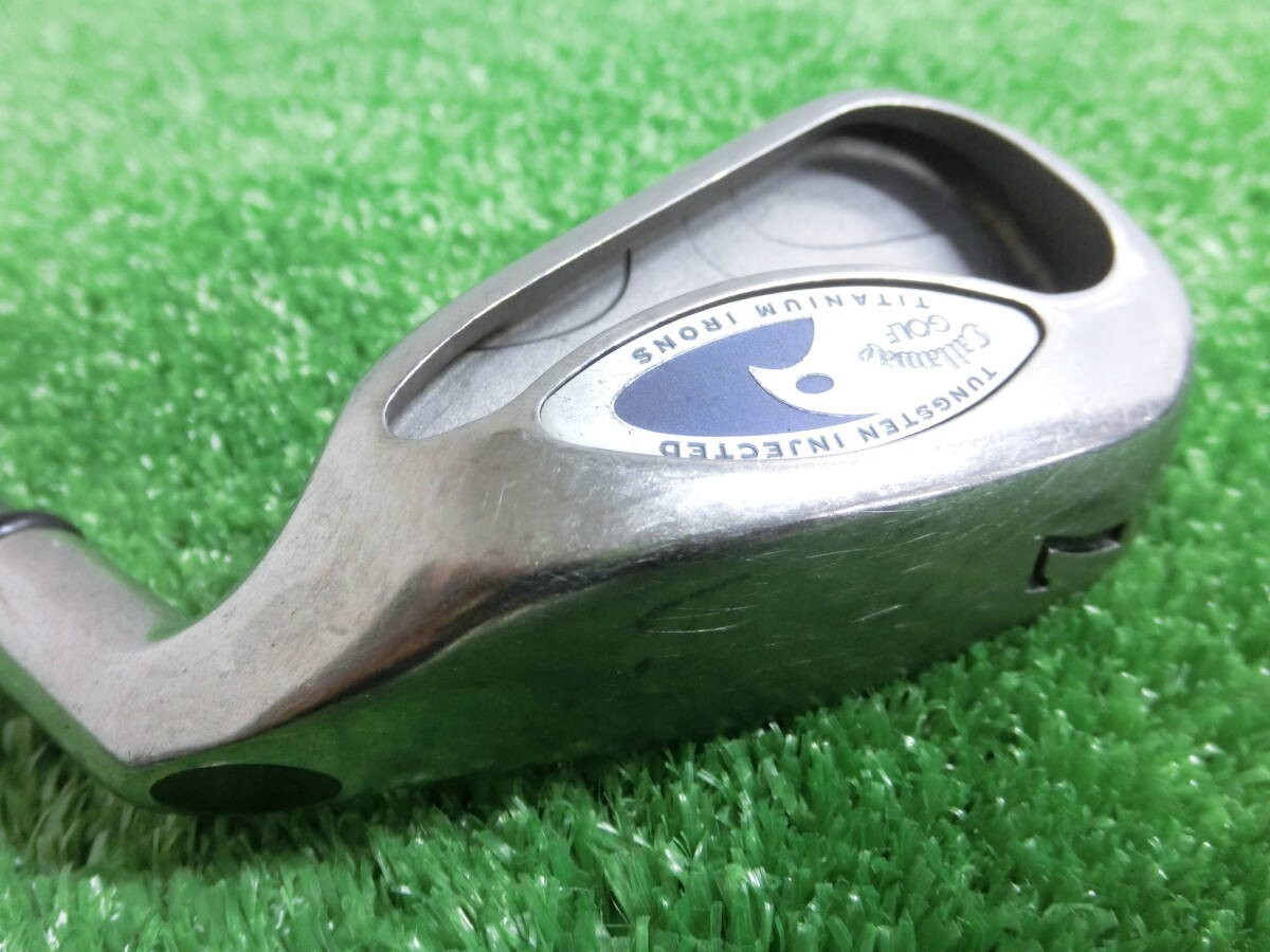 ♪Callaway キャロウェイ TUNGSTEN INJECTED / 7番 アイアン 単品 純正カーボンシャフト Hawk Eye FLEX-S ♪M1696_画像7