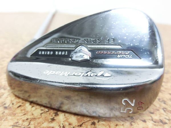 ♪TaylorMade テーラーメイド TP TOUR GRIND EF SPIN GROOVE ウェッジ 52° 09 スチールシャフト N.S.PRO 950GH FLEX-S 中古品♪F0413_画像3