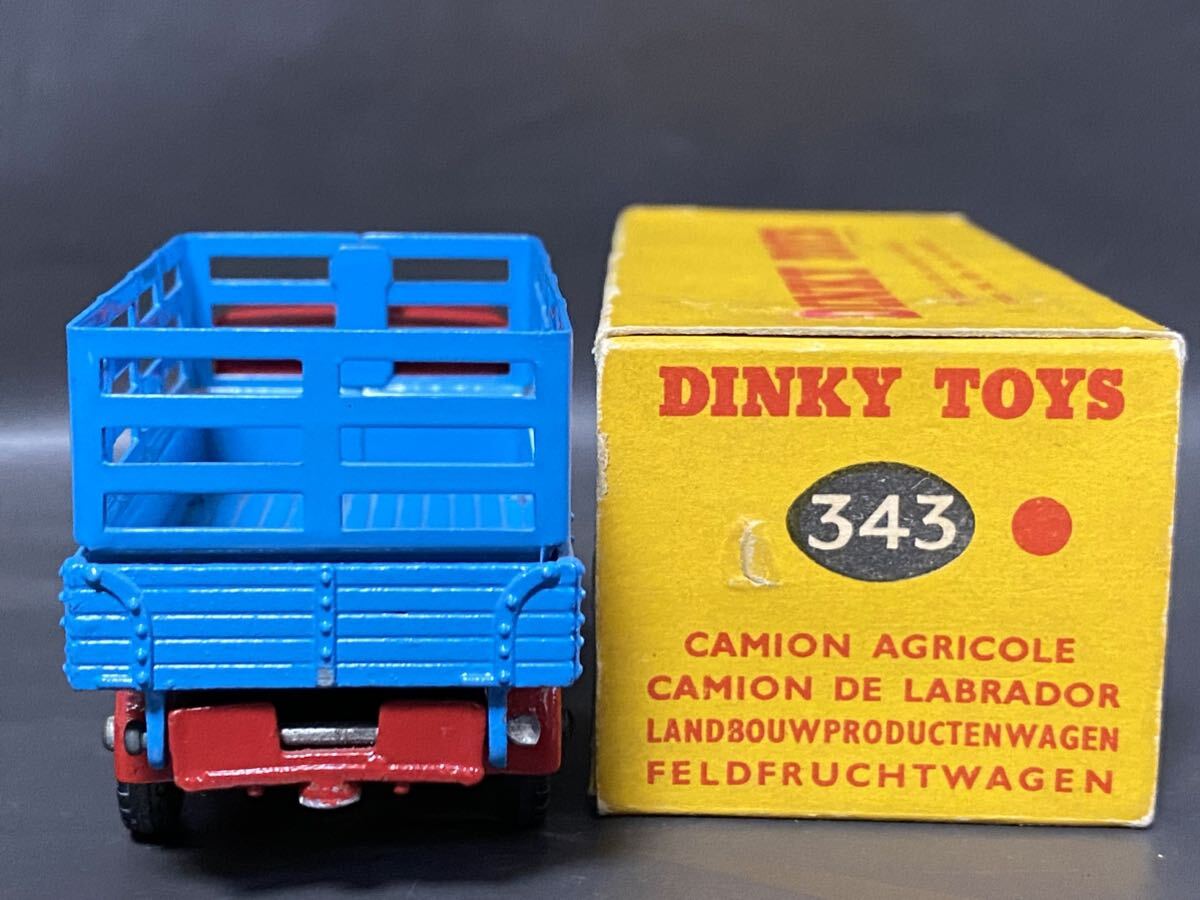 英 Dinky Toys #343　Farm Produce Wagon　　ディンキー Dodge Kew ダッジ　キュー　ファーム　トラック　ワゴン　vintage Meccano England_画像6