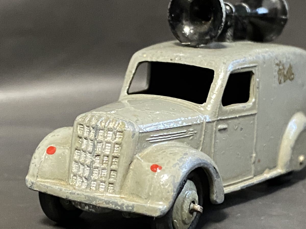 英 Dinky Toys #34c　Loud Speaker Van　　ディンキー　スピーカー　バン　モリス　Morris Austin Bedford Commer vintage Meccano England_画像9