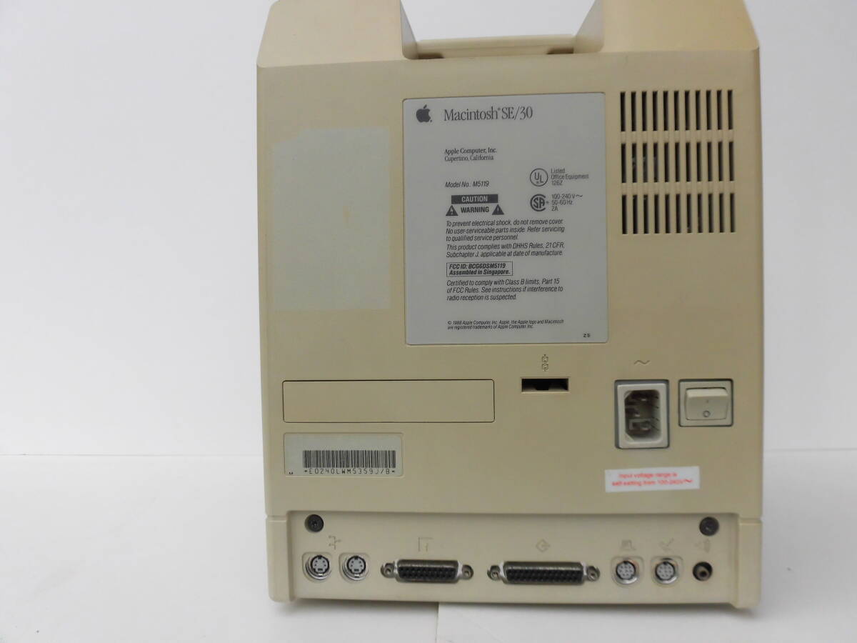 Apple M5119 Macintosh SE/30 _画像4