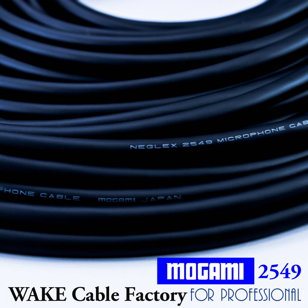  sound. balance eminent!MOGAMI2549*XLR cable 1.5m stereo pair *NEUTRIK silver plating / domestic production Moga mi/ safety standard!