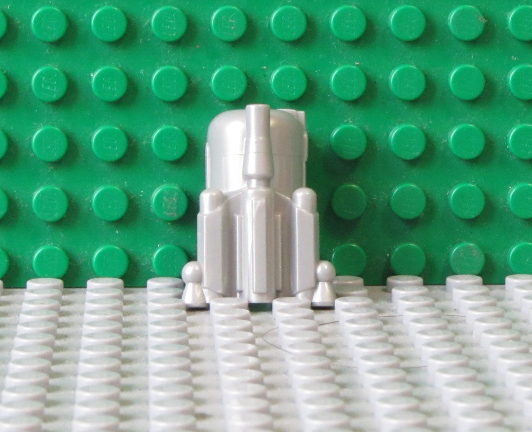 6M463-ミニフィグパーツ凸LEGO スターウォーズシリーズ-ロケットパックヘルメット_画像2