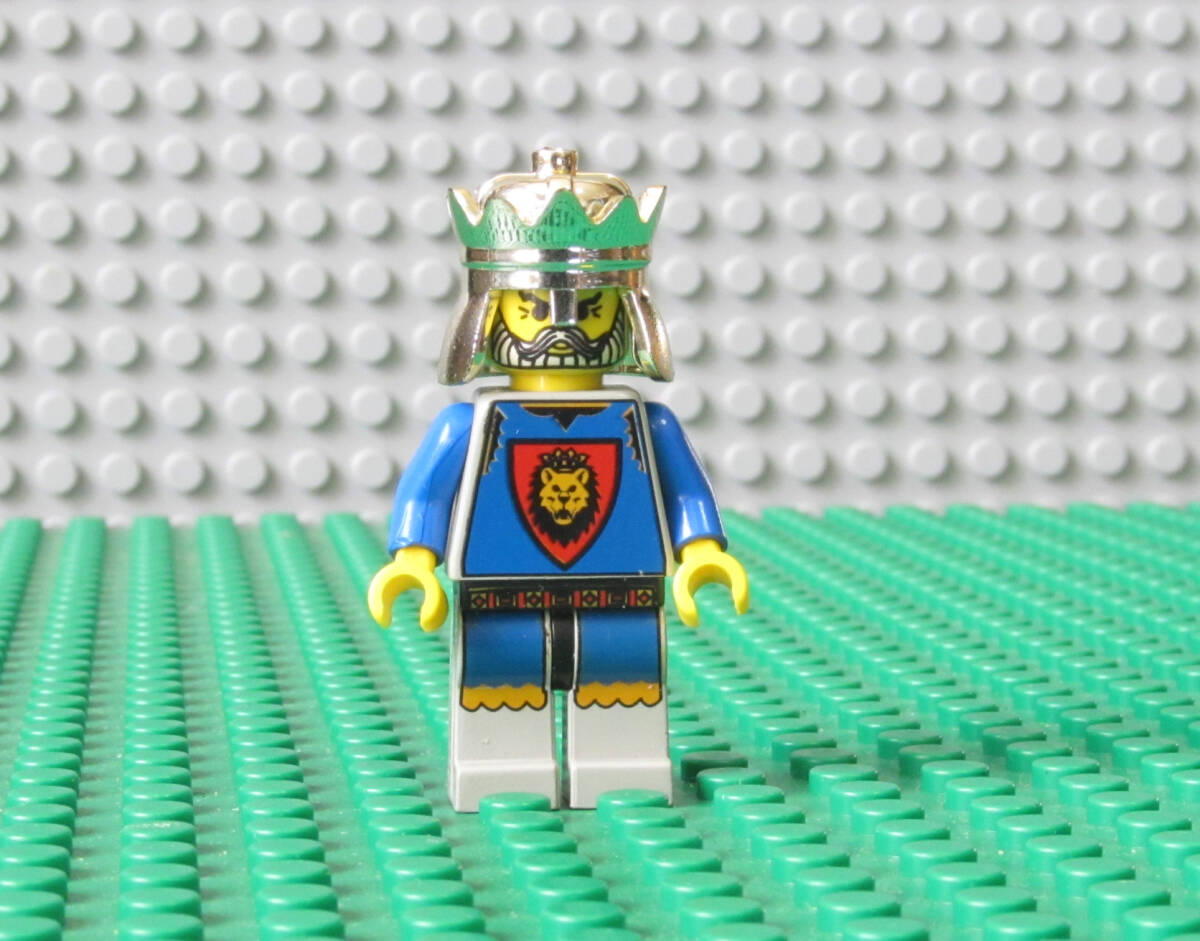 6K867-ミニフィグ凸LEGO ナイツキングダムKnights Kingdom Iシリーズ-King Leo_画像1