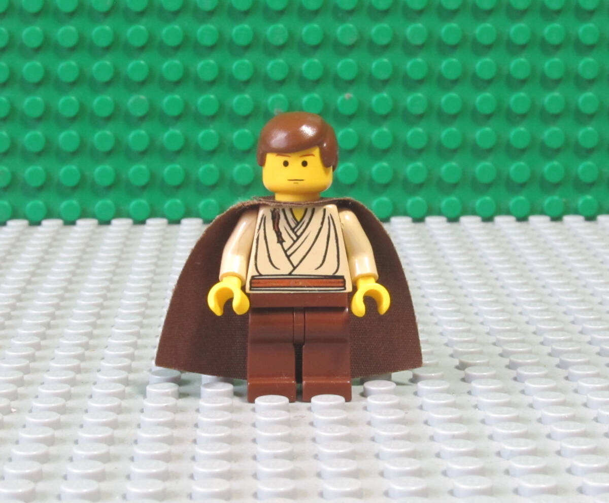 6M261-ミニフィグ凸LEGO スターウォーズシリーズ-オビワン・ケノービ-Obi-Wan Kenobiの画像1