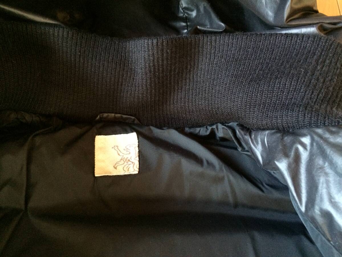 MAURO GRIFONI マウログリフォーニ 美品 ダウンジャケット 黒 サイズ50（M～Lサイズ程度） ダウン95％ の画像8
