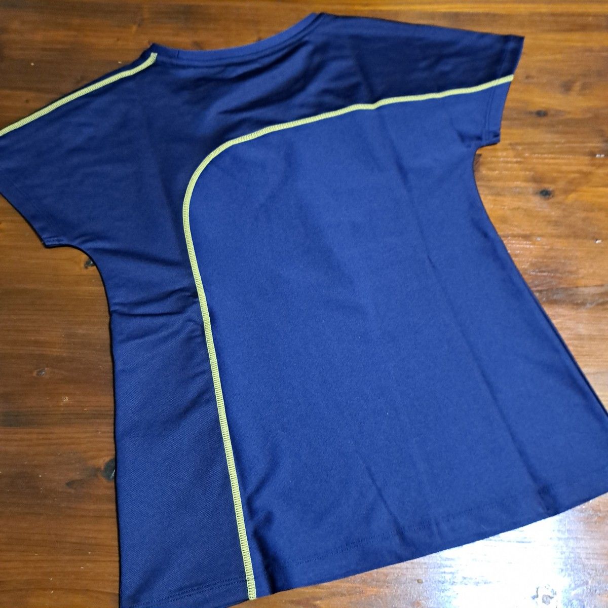 【要コメント】新品！フィラ/FILA レディーステニスウェア　ゲームシャツ　VL2710 20 M　フィラネイビー、イエロー