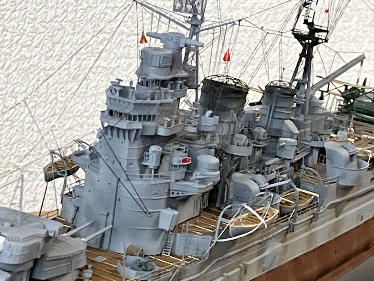 完成品 1/350 重巡　妙高　アクリルケース付属_画像4