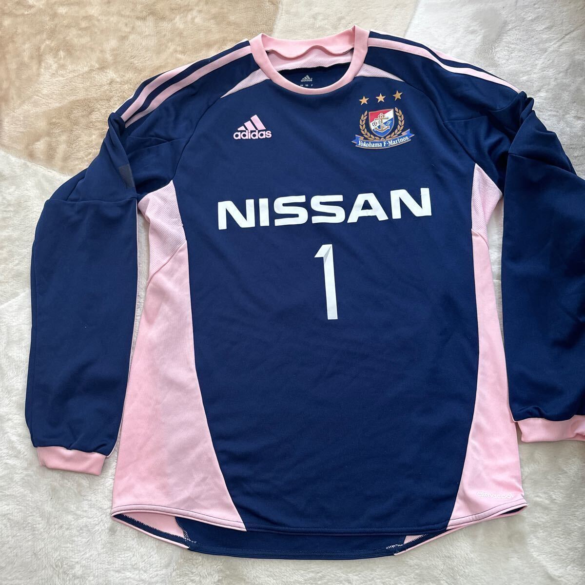  supplied goods top and bottom set Yokohama F* Marino s main . actual use not for sale uniform training wear Marino sJ Lee g Japan representative 1 pink 