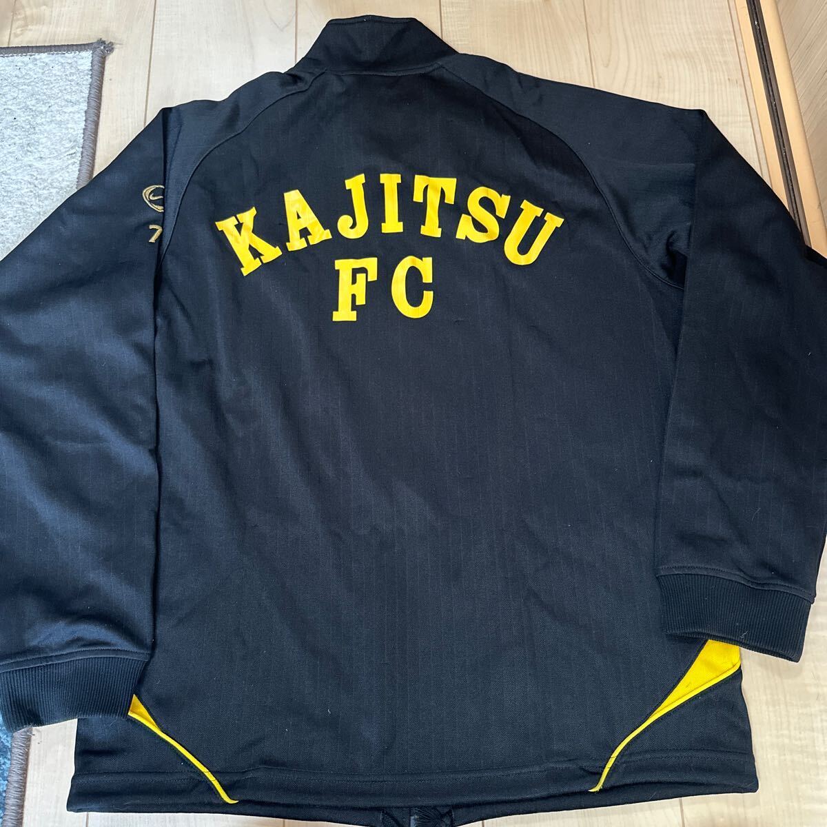  Kagoshima real industry high school supplied goods 3 point set jersey main . actual use not for sale uniform Shimizu es Pal s pine . large . Kyoto sun gaJ Lee g top and bottom set 