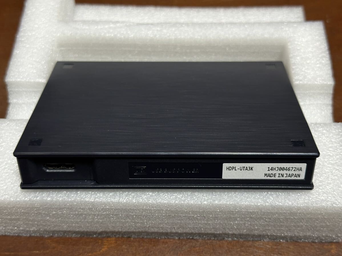 IODATA トロッカ HDPL-UTA3K テレビ録画用 ハードディスク　3TB ほぼ未使用　B_画像4