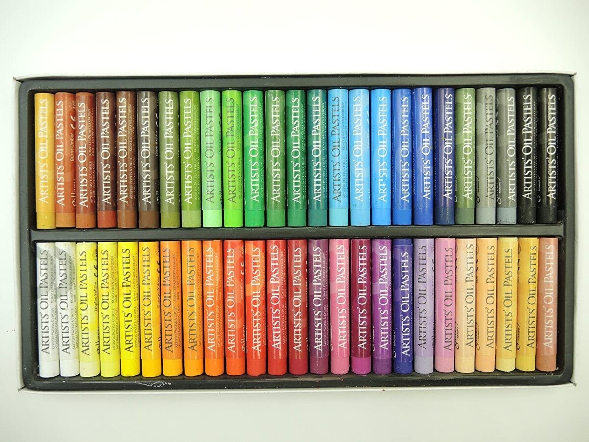 画材 オイル パステル 48色 50本セット ARTIST'S OIL PASTELS めくるめく パステル の世界へ_画像3