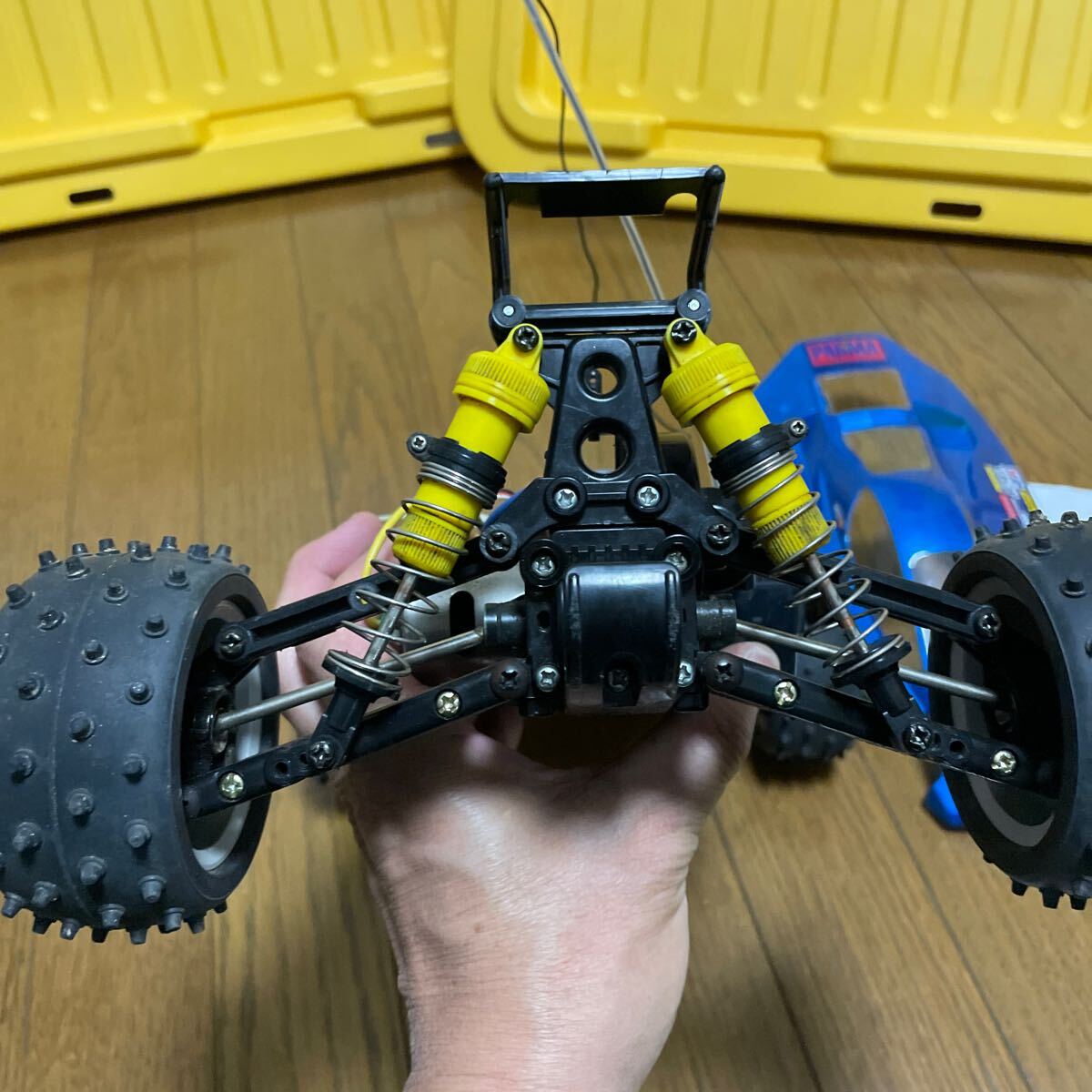 タミヤ4WD バギー　多分マンタレイにスコーチャーボディ　_画像8