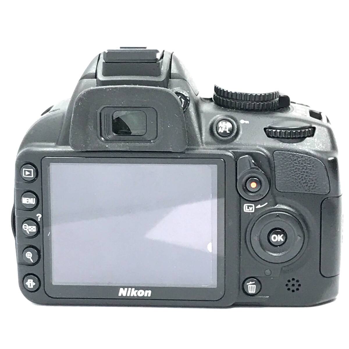 【動作確認済！】Nikon ニコン D3100 AF-S DX NIKKOR 18-55mm 1:3.5-5.6G VR Zoom-Nikkor 55-200mm 1:4-5.6G IF-ED【2421808-1/98/rgmry】_画像3
