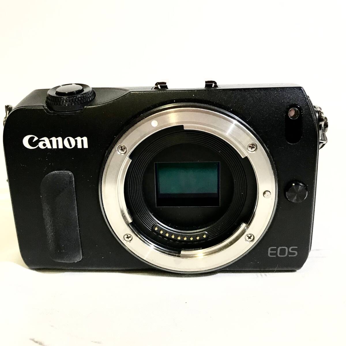 【動作確認済！】Canon キャノン EOS /CANON ZOOM LENS EF-M 18-55m 1:3.5-5.6 【2476456-1/186/rgmry】_画像2