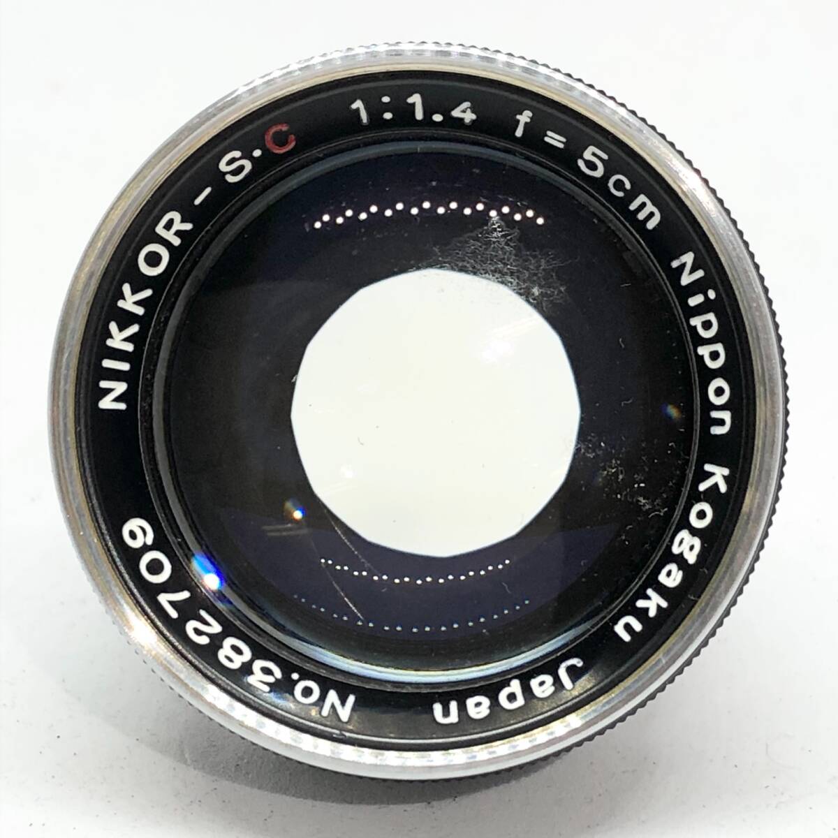 【動作確認済！】Nikon ニコン　S2 NIKKOR-S.C 1:1.4 f=5cm【2468397-1/280/rgmry】_画像9