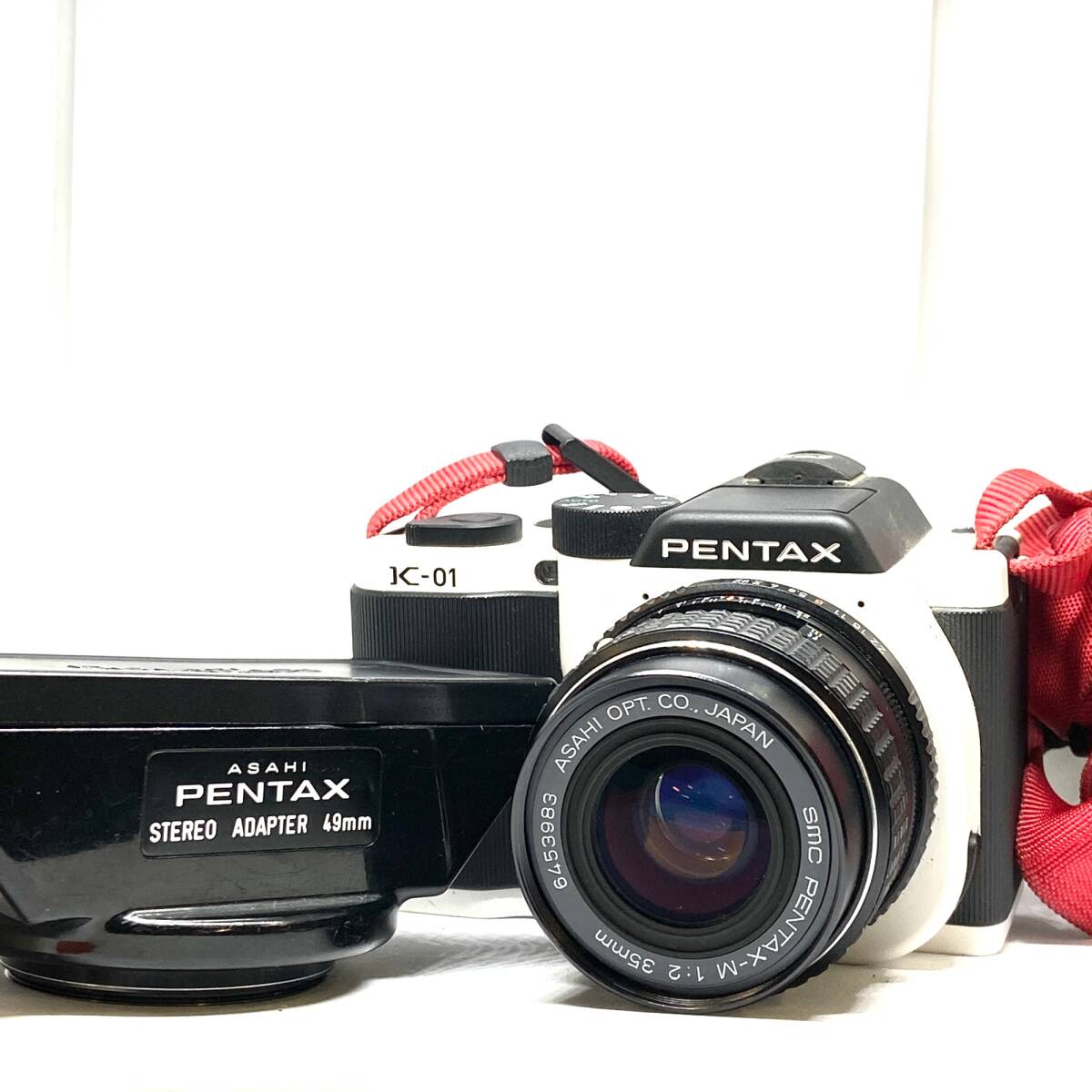 【動作確認済！】PENTAX ペンタックス K-01 smc PENTAX-M 1:2 35mm【2491307-1/191/rgmry】