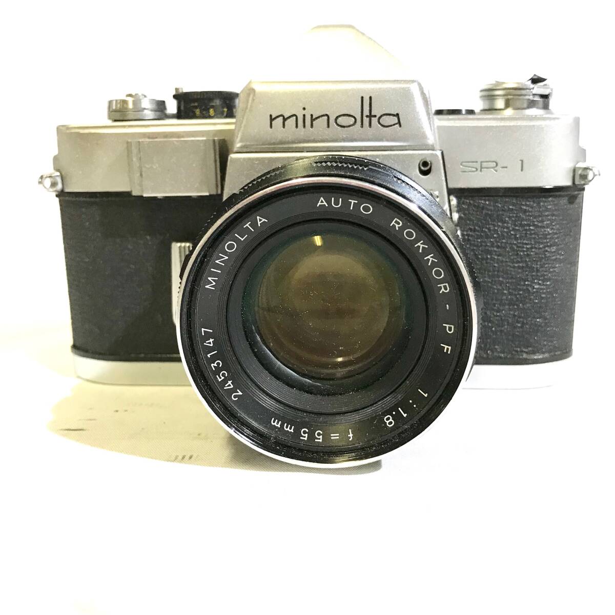 【動作確認済！】MINOLTA ミノルタ SR-1 レンズ1:1.8 f=55mm/SR-1s レンズ 1:1.7 f=55mm 【2483658-1/48/rgmry】_画像5