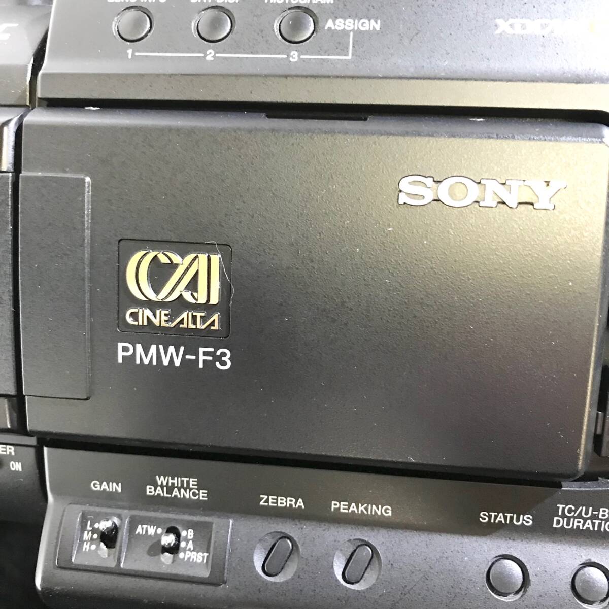 【動作確認済！】SONY ソニー CINEALTA PMW-F3【2466860-1/139/rgmry】_画像7