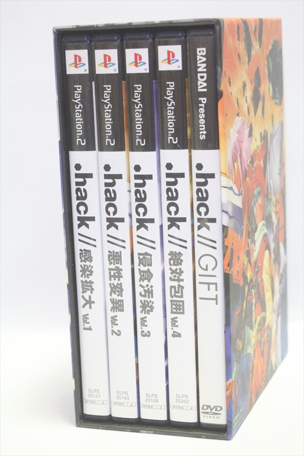 【非売品含む】PS2　4本セット+α★.Hack　vol.1/vol.2/vol.3/vol.4/GIFT★