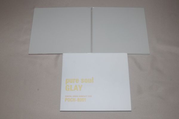 〇♪GLAY　pure soul　CD盤_画像1