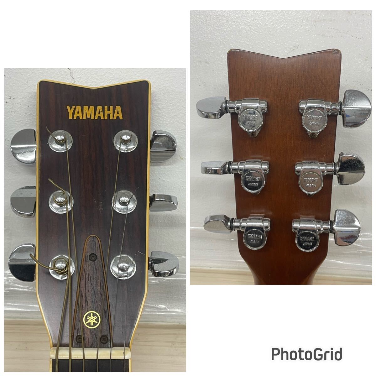 [ML10167-11]【YAMAHA】FG-301 アコースティックギター ソフトケース付き_画像4