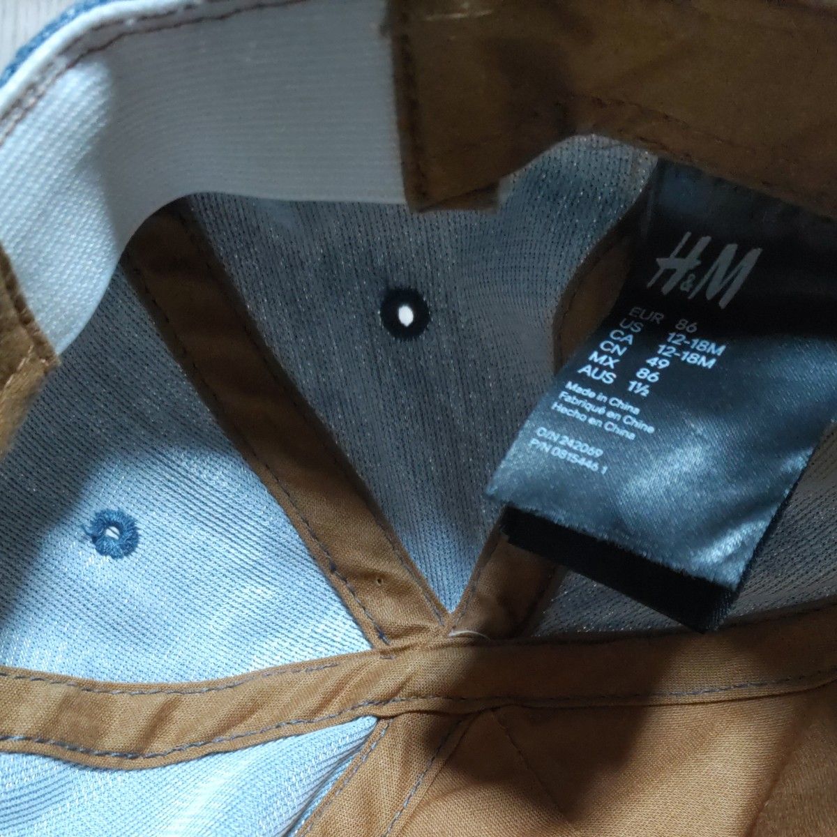 H&Mキャップ babyGAP半袖ポロシャツ 2点セット 男の子 12-18ヶ月