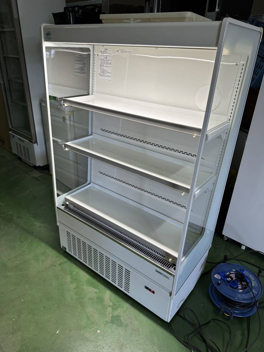  Sanyo code year 11 year open refrigeration showcase refrigeration showcase many step showcase sliding shelves 900×480×1400 single phase 100V