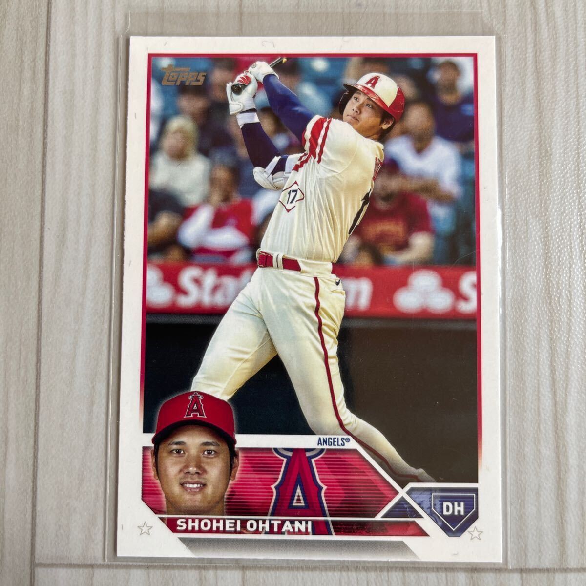 大谷翔平 topps #600. 1061 MLB エンジェルス ドジャース_画像2