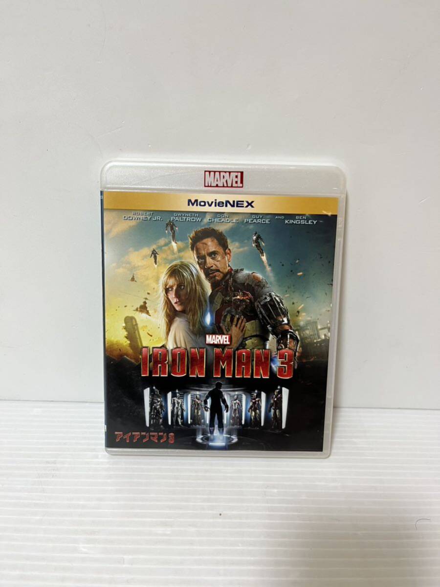 MovieNEX アイアンマン3 2枚組 DVD MARVEL 映像確認済み Blu-ray DISCの画像1