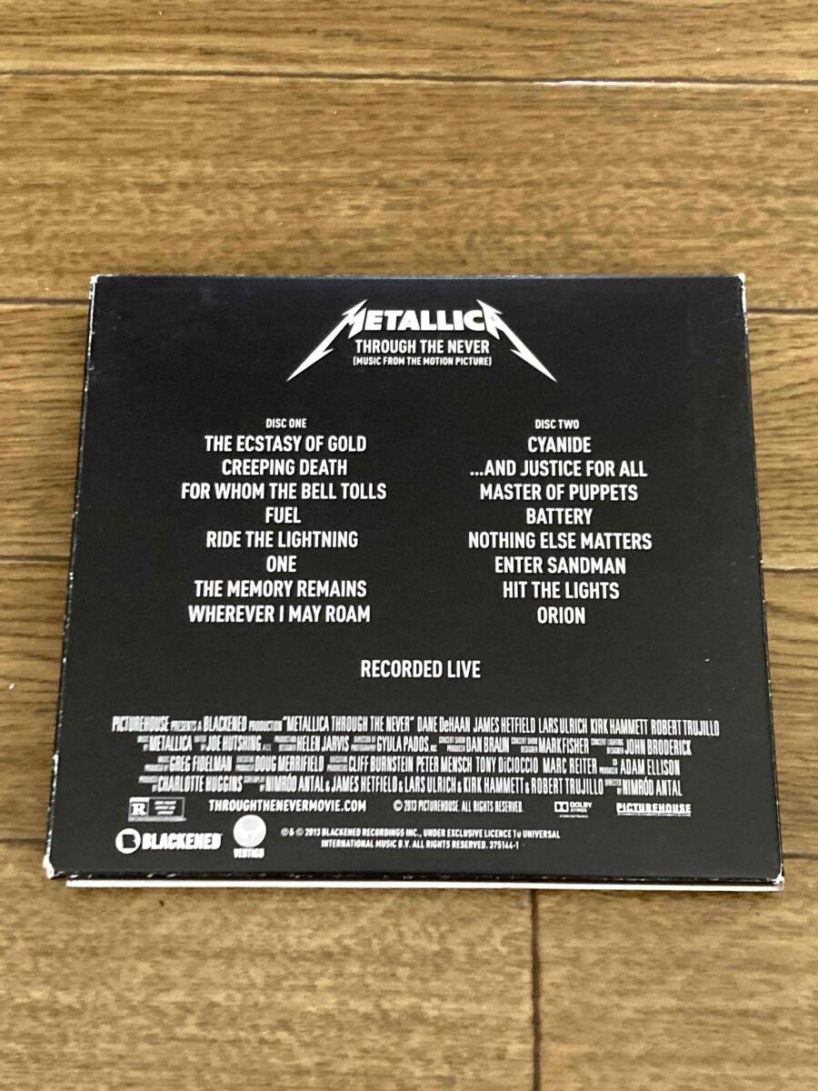 メタリカ Metallica Through The Never Music From The Motion Picture 輸入盤の画像2