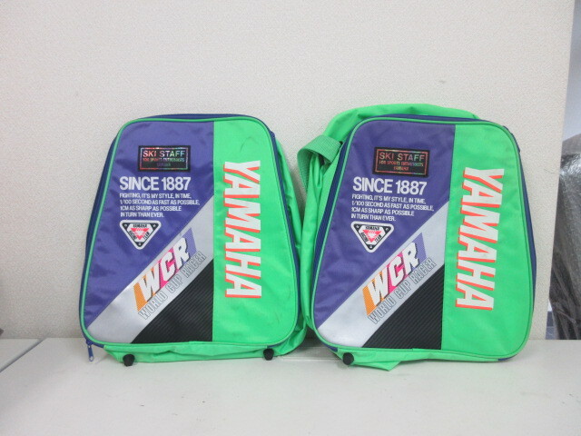 e011*YAMAHA ski shoes bag unused goods 2 piece 