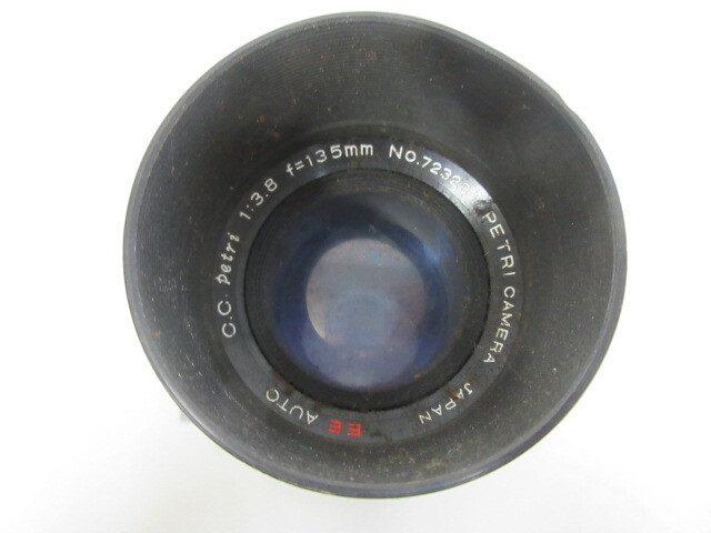 e064*PETRI camera lens attaching junk 