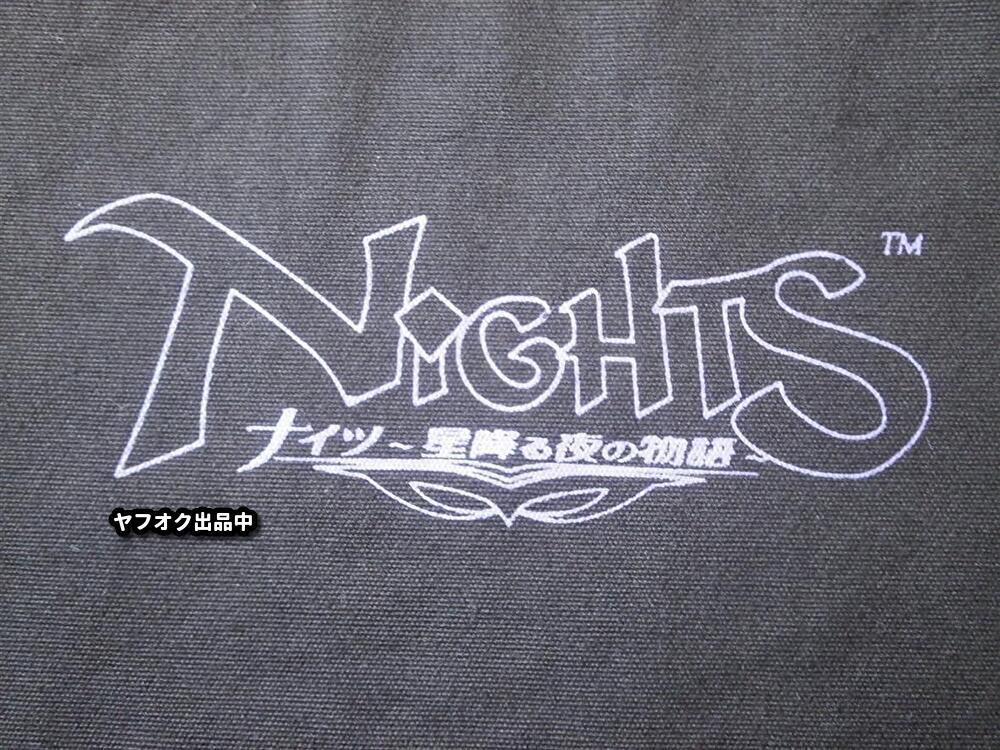 [ unused ]2007 not for sale Sega Nights tote bag goods Jump fe start 2008 black NiGHTS Journey of Dreams goods tote bag not for sale