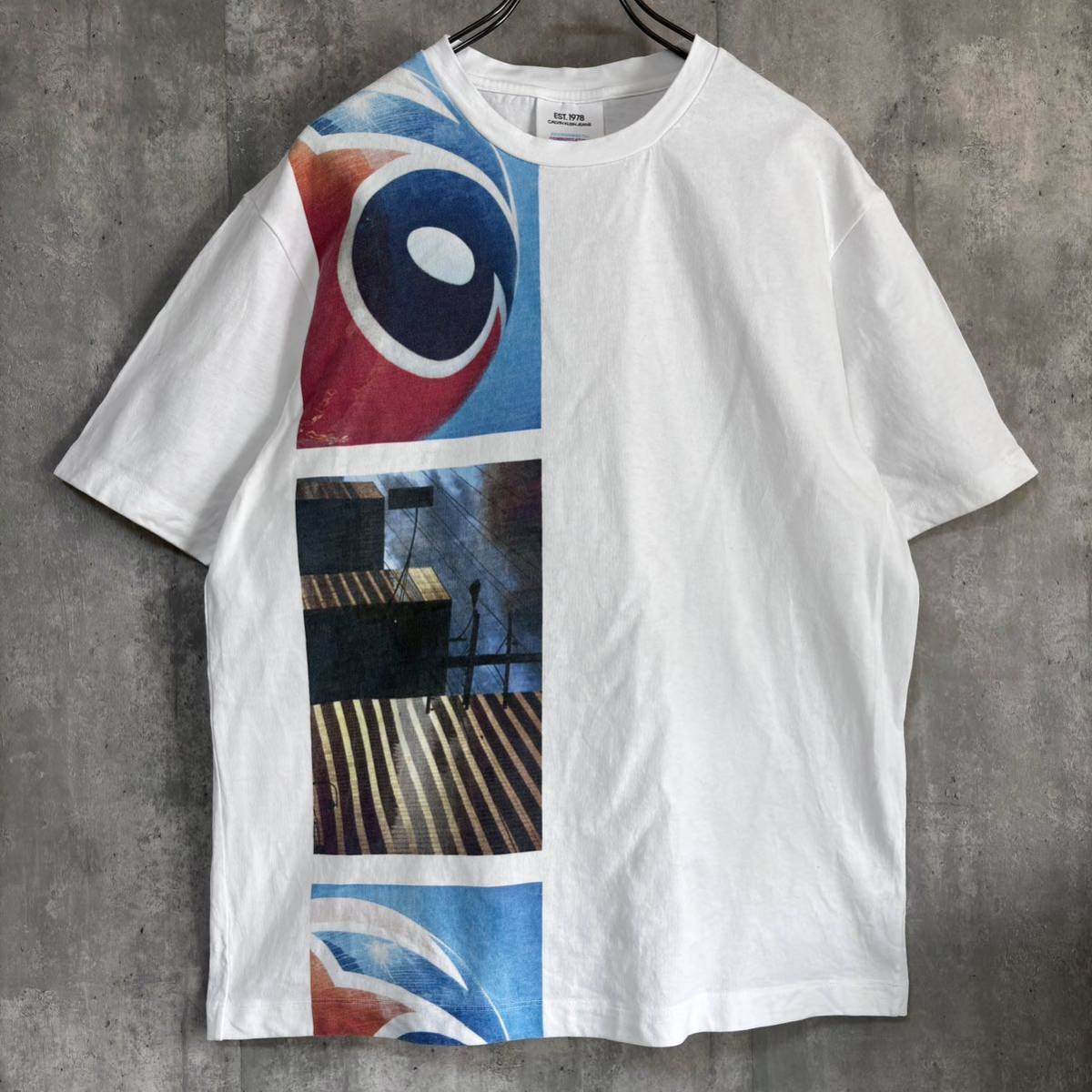 カルバンクライン　Calvin Klein Jeans Tシャツ　M 綿_画像6