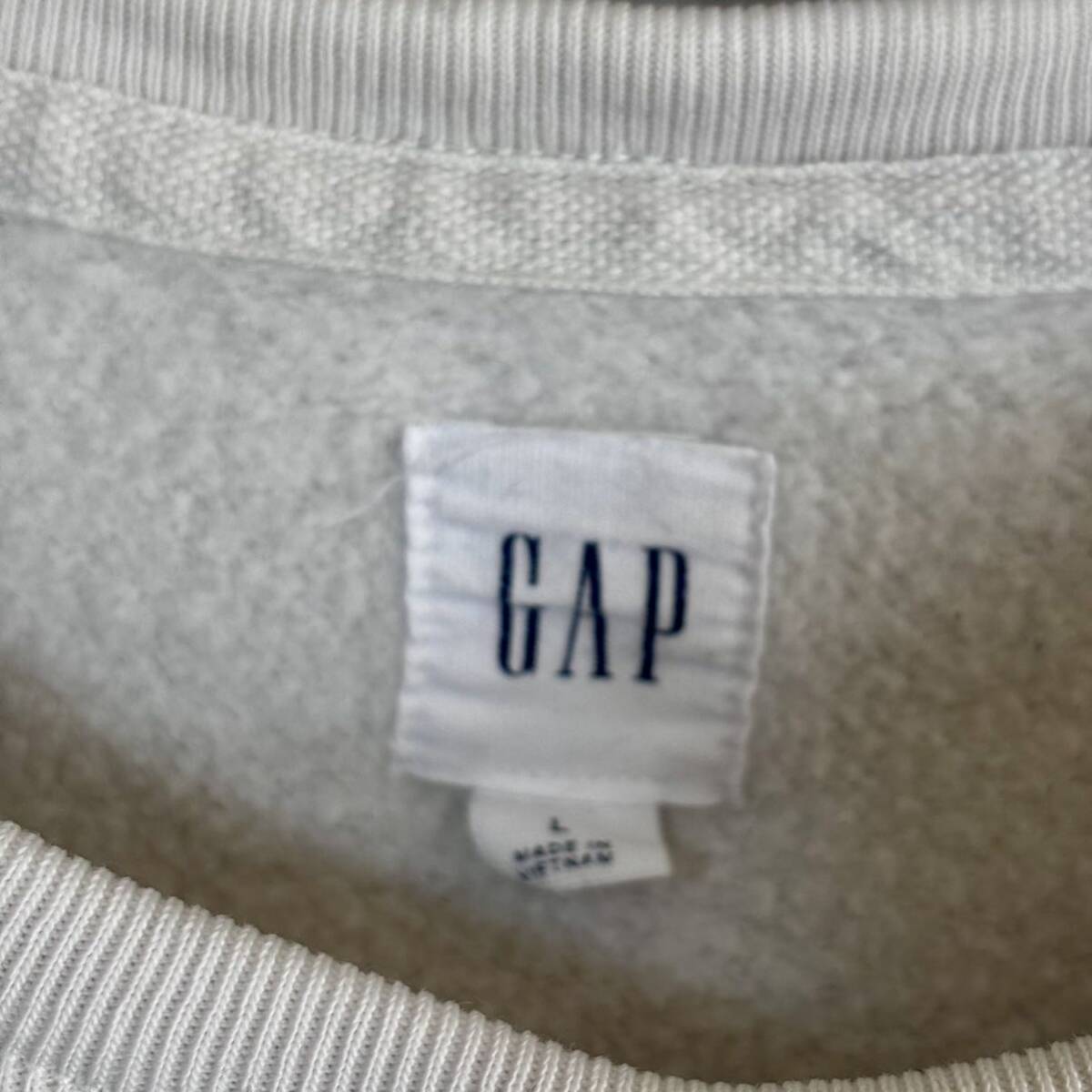 ギャップ　GAP スウェット　裏地起毛　L_画像3