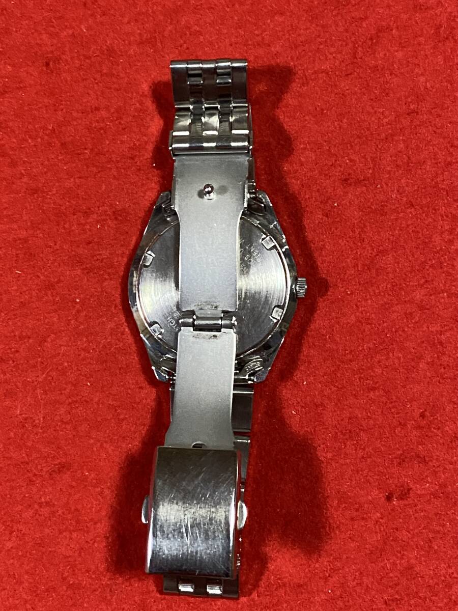 電池交換済 SEIKO CHRONOS メンズ 腕時計 クォーツ 3針 ５H23-7D40 日付け 曜日 セイコー クロノス_画像3