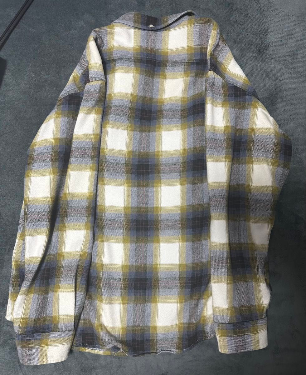 Supreme 22ss Blushed Plaid Flannel Shirt