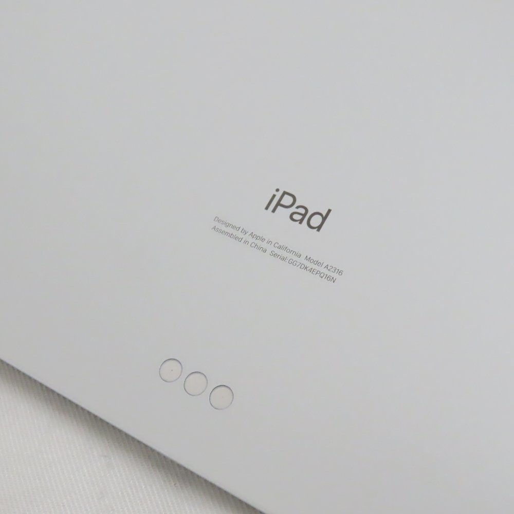 Ts527291 Apple タブレット iPad Air（第4世代） 10.9インチ Wi-Fiモデル 64GB MYFN2J/A シルバー 美品_画像7