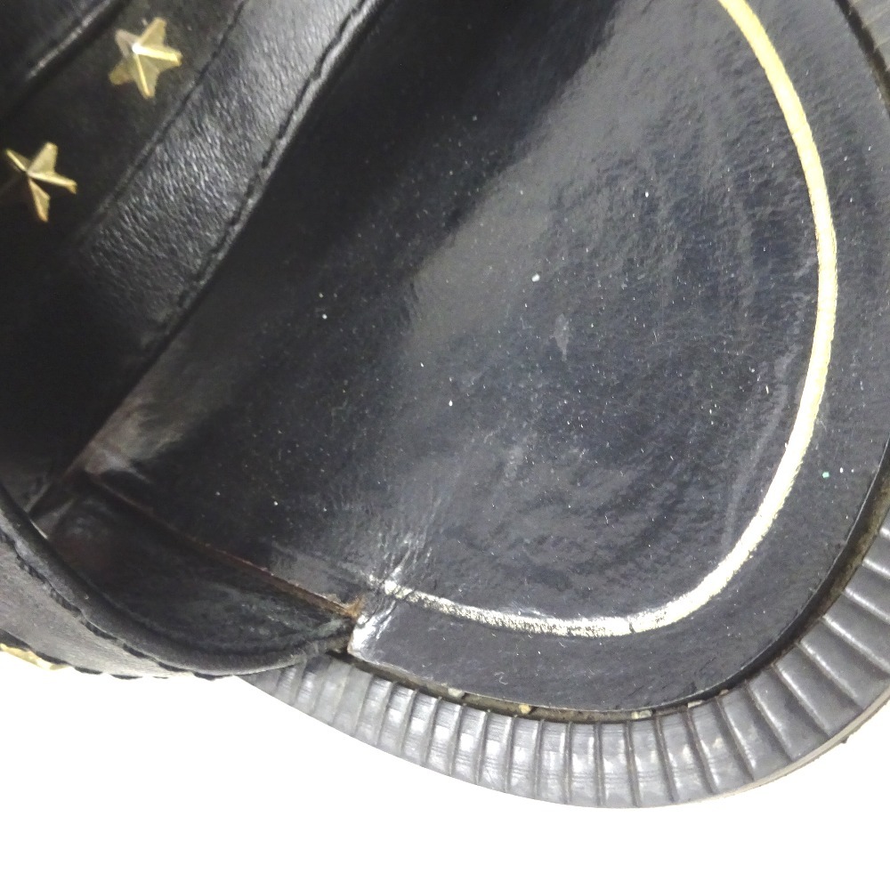 Ft600321 ジミーチュウ 靴 サンダル スタースタッズ ブラック #42 メンズ JIMMY CHOO 中古_画像9