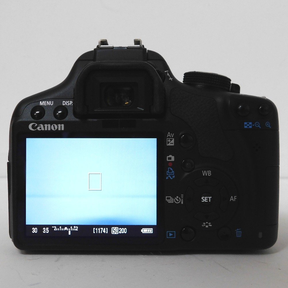 Hn597771 キャノン　デジタル一眼レフカメラ　EOS Kiss X3　ダブルズームキット　中古・美品_画像4