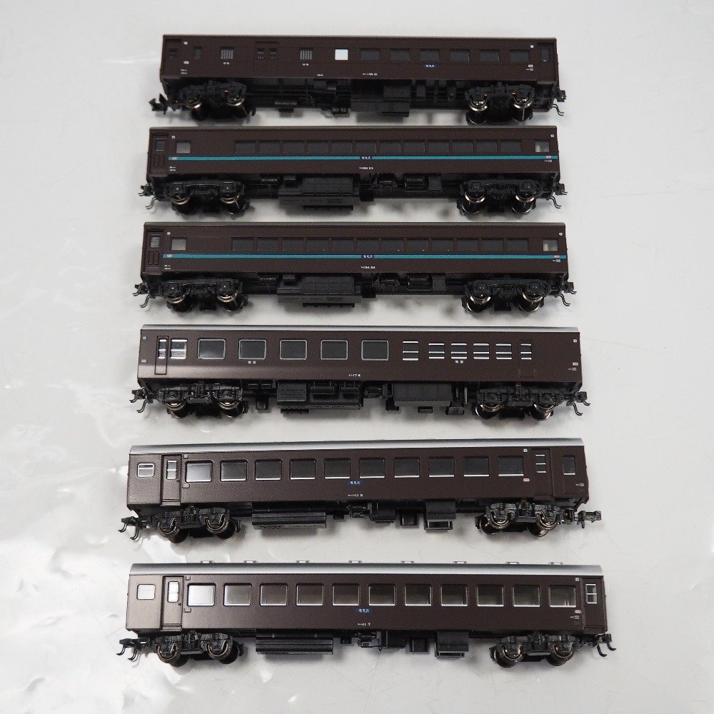 Th417704 カトー 鉄道模型 10-1422 特急「かもめ」中期編成 6両基本セット KATO 超美品・中古_画像4