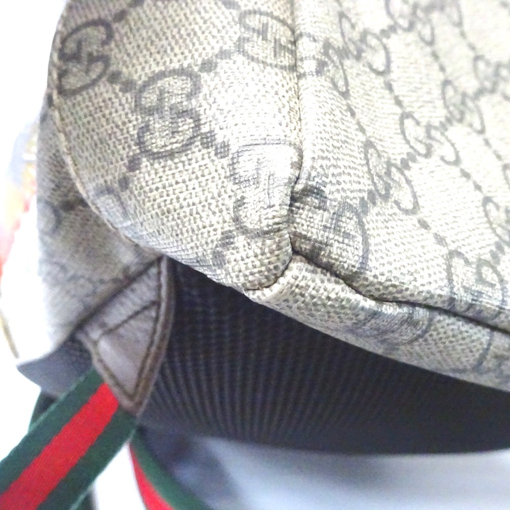 Ft1175751 グッチ リュック・デイパック GGスプリーム クーリエ バックパック 473869 メンズ GUCCI 美品・中古_画像7