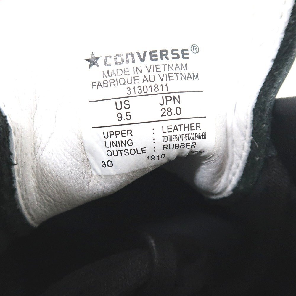 IT319642 コンバース スニーカー オールスター 31301811 ブラック 28cm CONVERSE 中古の画像6