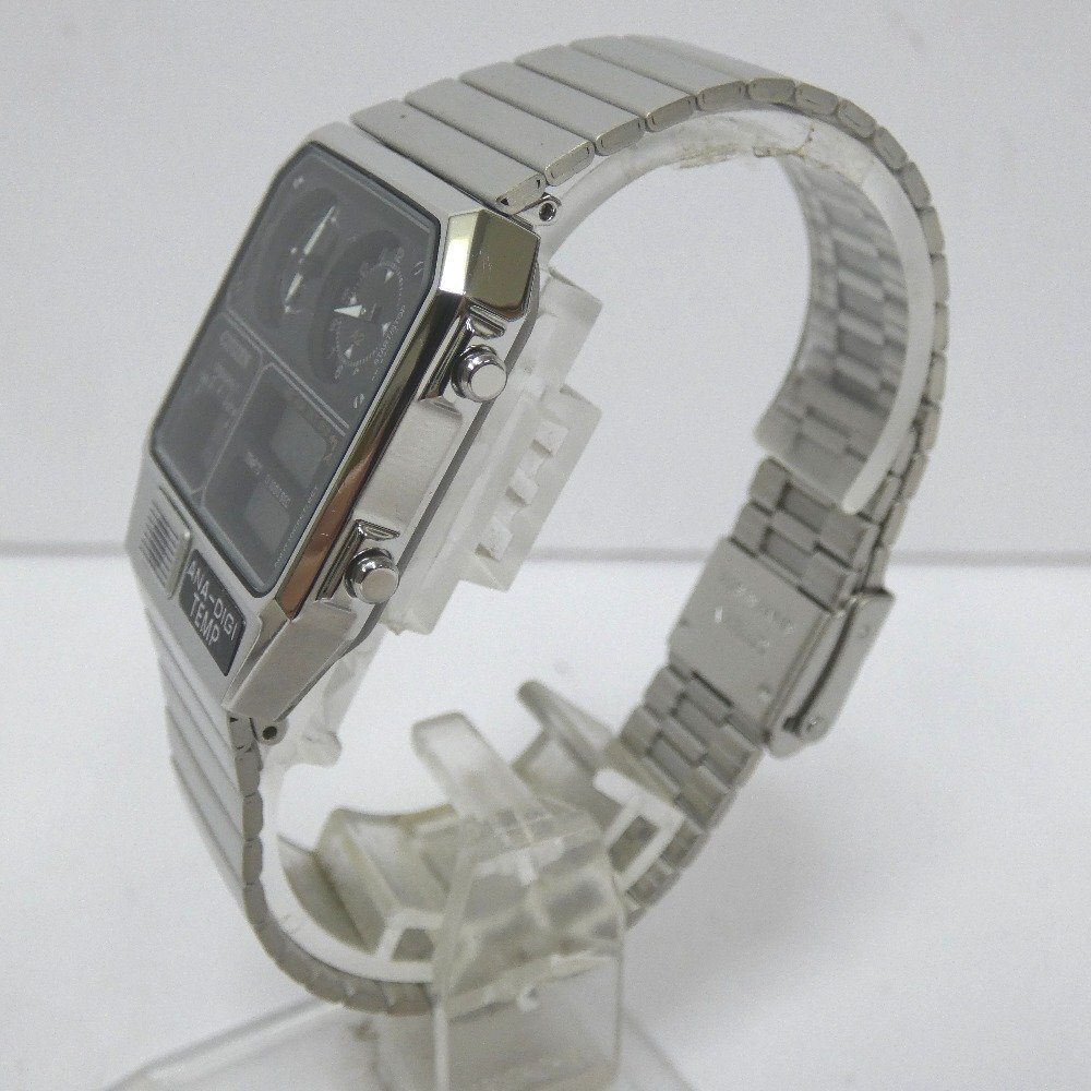 Dz788602 シチズン 腕時計 RECORD LABEL ANA-DIGI TEMP レコードレーベル アナデジテンプ JG2101-78E メンズ CITIZEN 未使用品の画像3